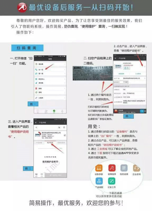 西安泰富西瑪電機2018年1月1日起全面啟用產(chǎn)品防偽碼系統。