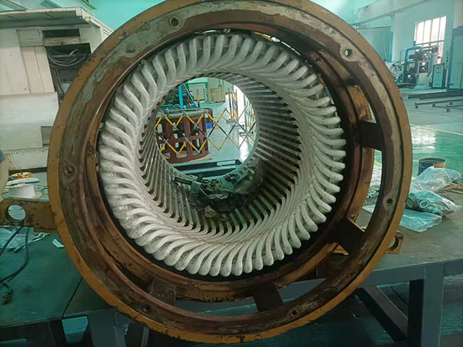 淺析關(guān)于泰富西瑪高壓電機的電暈損傷。